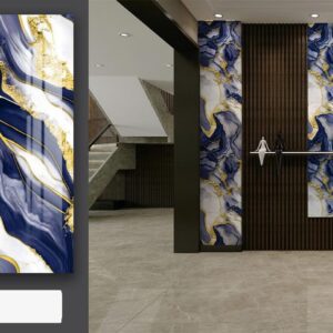 4x10 Feet UV Marble ROLL - 004