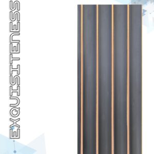 Charcoal Louvers 5 Inch - 15018