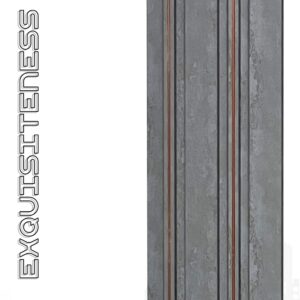 Charcoal Louvers 5 Inch - 15042-3713