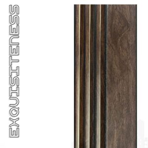 Charcoal Louvers 5 Inch - 15043/3714