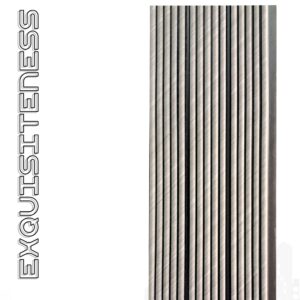 Charcoal Louvers 5 Inch - 15048/R 847-1