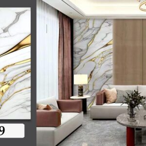 4x10 Feet UV Marble ROLL - 2029