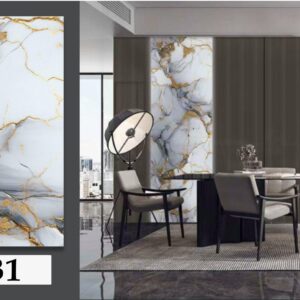 4x10 Feet UV Marble ROLL - 2031