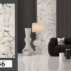 4x10 Feet UV Marble ROLL - 2036