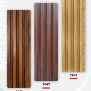 WPC LOUVERS - 2641-2642-2643