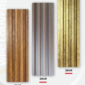 WPC LOUVERS - 2647-2648-2649