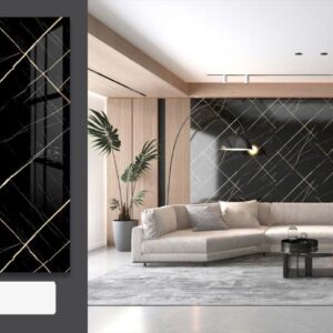 4x10 Feet UV Marble ROLL - 6198-5