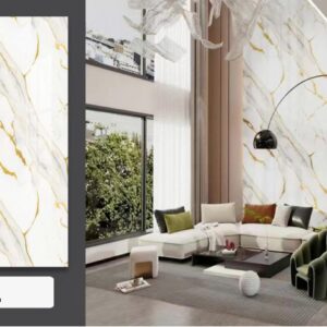 4x10 Feet UV Marble ROLL - 8885-2