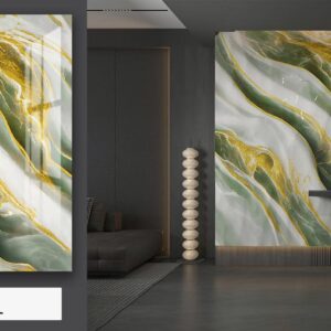 4x10 Feet UV Marble ROLL - 90555d1