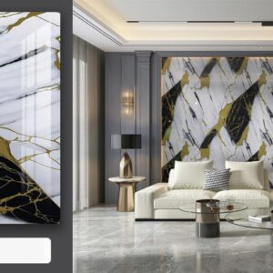 4x10 Feet UV Marble ROLL - 90571D1