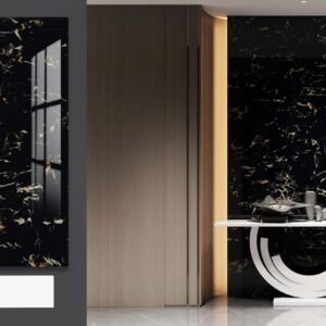 4x10 Feet UV Marble ROLL - 9099