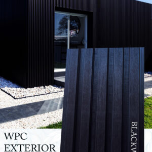 WPC Exterior Louvers - Blackwood