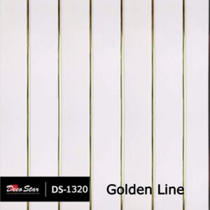 Deco Star PVC Ceiling Panels - DS 1320-Golden Line