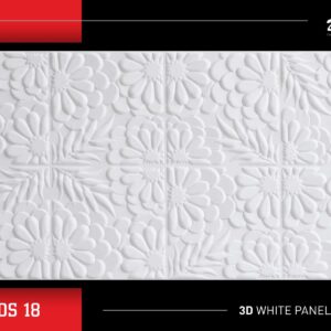 3D White Sheet - DS 18