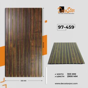 Golden Strip Flute Panels - 97-459