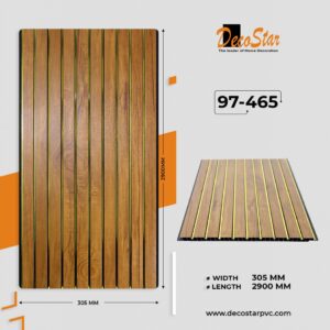 Golden Strip Flute Panels - 97-465