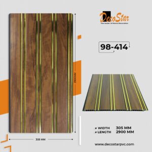 Golden Strip Flute Panels - 98-414