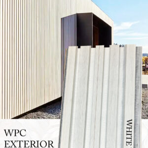 WPC Exterior Louvers - Whitewood