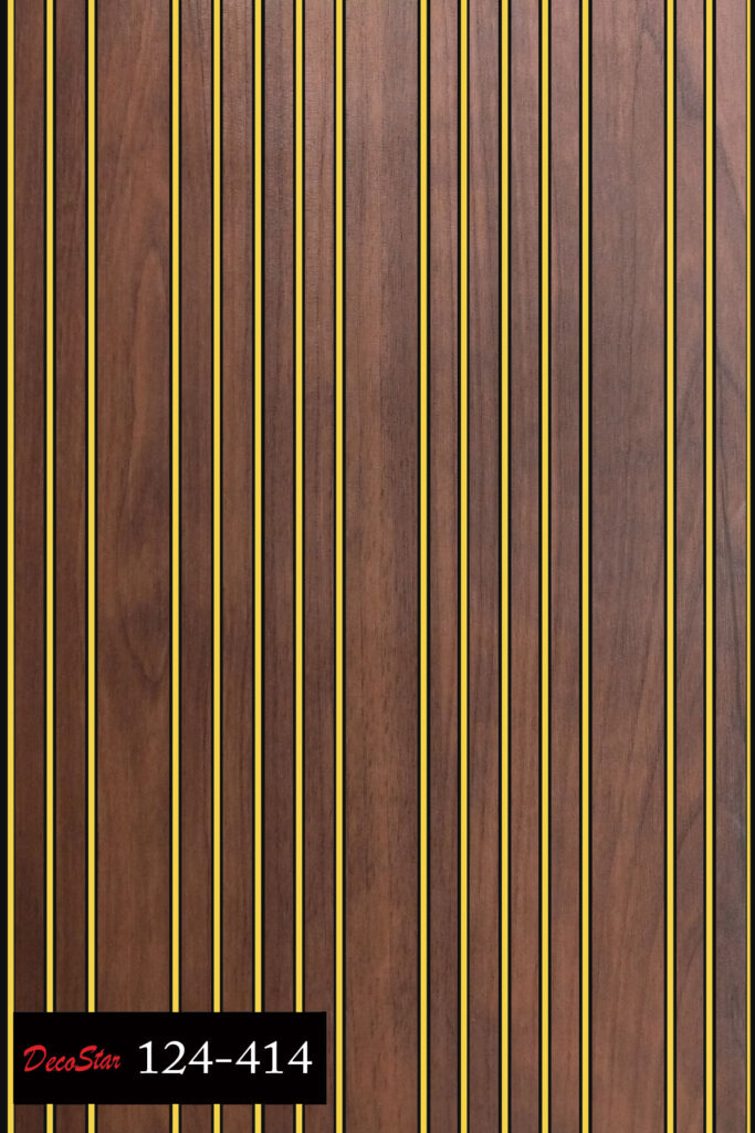 Golden Strip Flute Panel