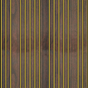 Golden Strip Flute Panel