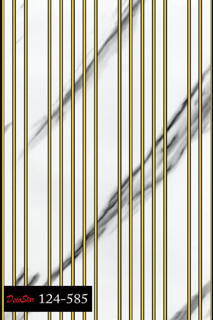 Golden Strip Flute Panel