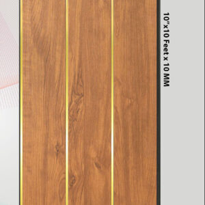 Golden Strip Flute Panel