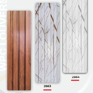 WPC LOUVERS - 2660-2663-2664
